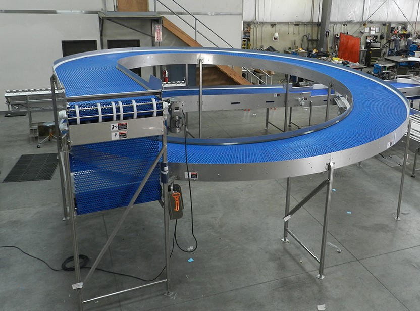 Maintenance of rotary belt conveyors