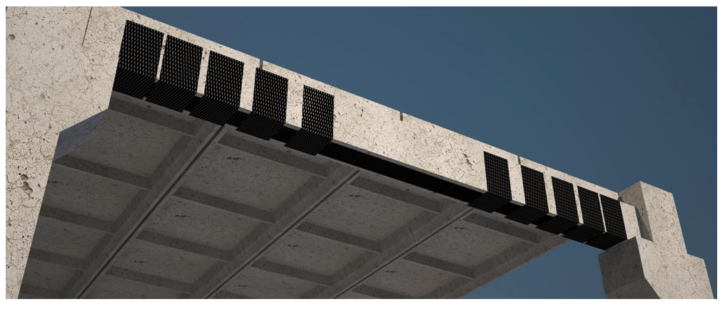 Strengthening construction sites with composite materials