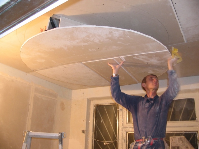Как сделать гипсокартонный потолок