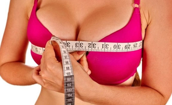 The optimum size of the female breast