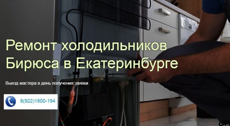 ремонт холодильников Бирюса ЕКАТЕРИНБУРГ фото