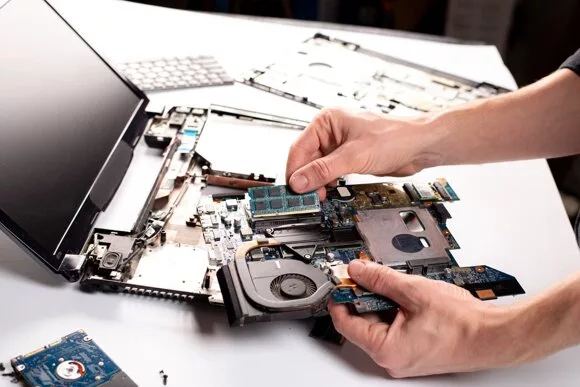 diagnostics and repair of laptops and netbooks of any complexity with a guarantee of work performed.